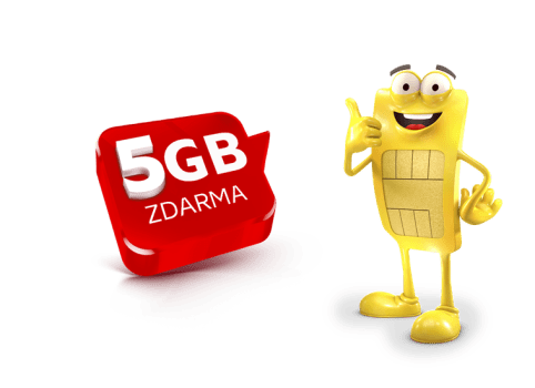 5 GB dat zdarma