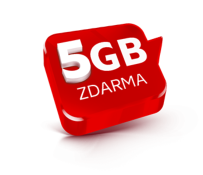 5 GB dat zdarma pro všechny nově aktivované předplacenky